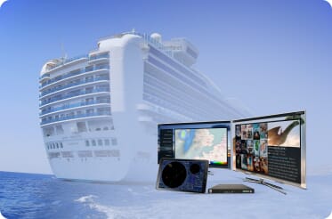 Kruvaziyer ve yatlar için oda TV sistemi