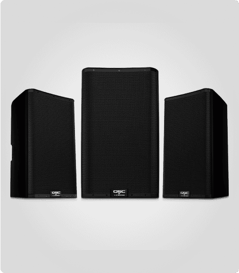 QSC hoparlörleri