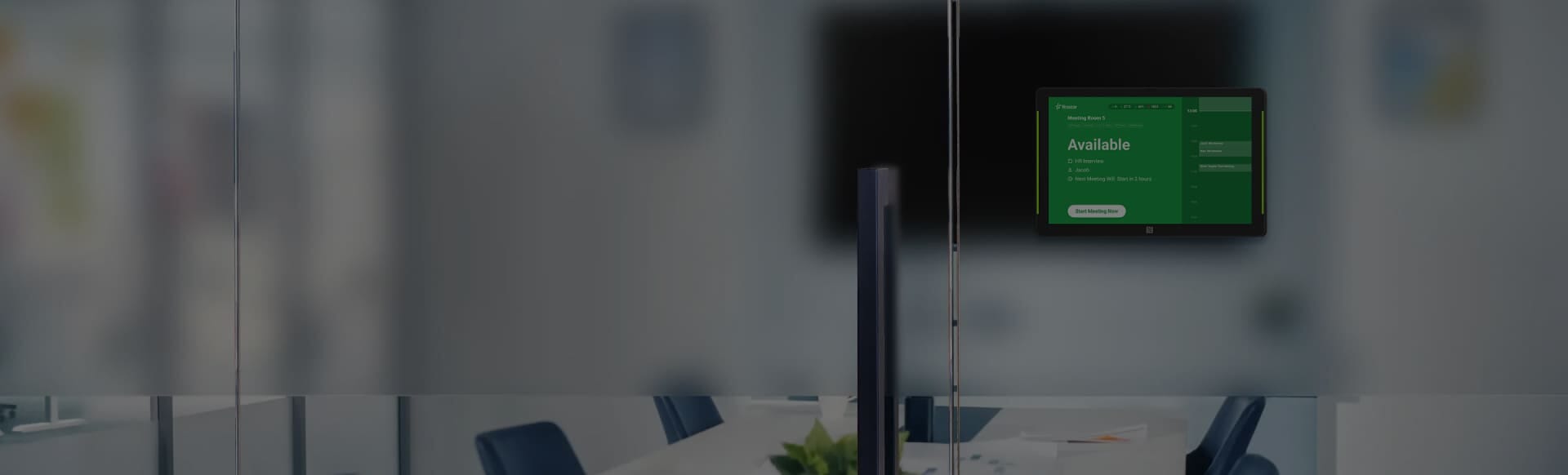 Yeastar meeting room schedulers