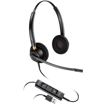 HP / Poly Encorepro HW525 USB Duo Kablolu Kulaklık